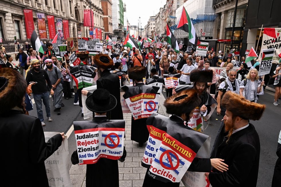 Pro-Palestine protest in London