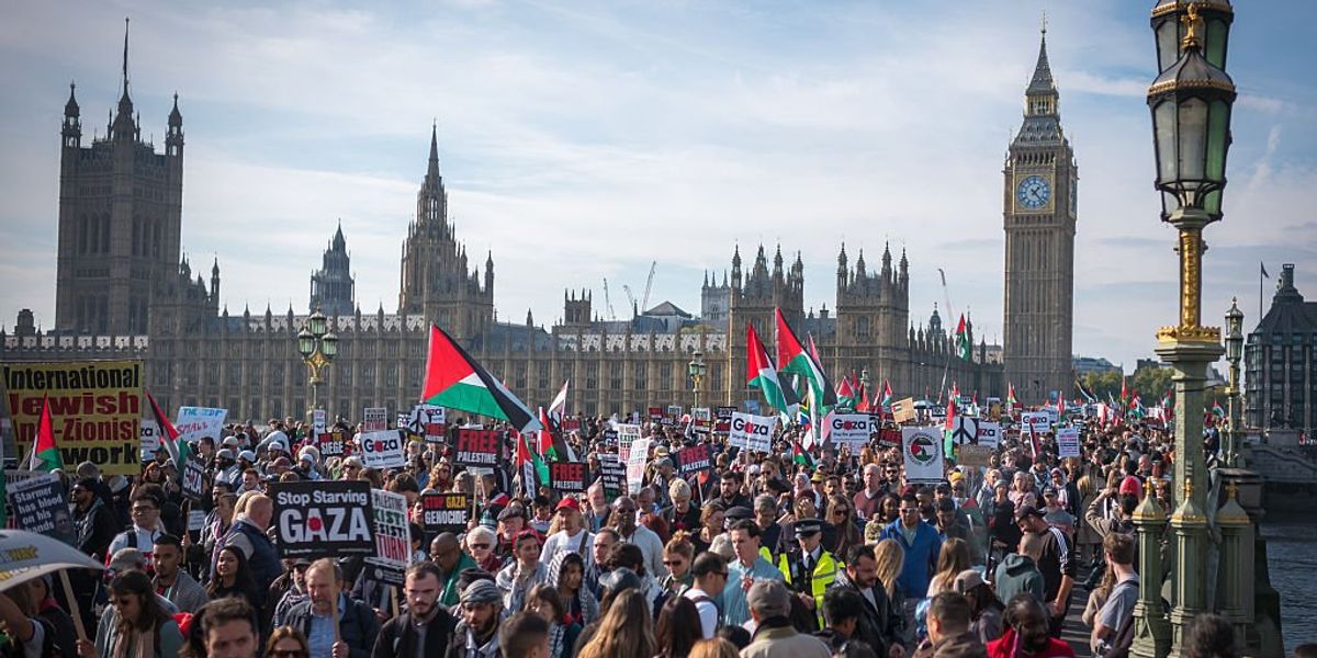 ‘Hamas operative’ working as TV presenter in London behind group organising pro-Palestine marches ‘Hamas operative’ working as TV presenter in London behind group organising pro-Palestine marches