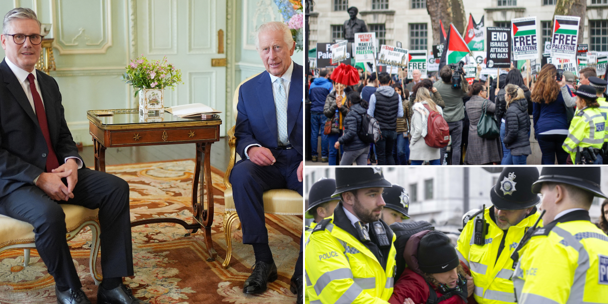 NextImg:Just Stop Oil and pro-Palestine protesters plot to cause MAYHEM for Starmer and King at State Opening of Parliament