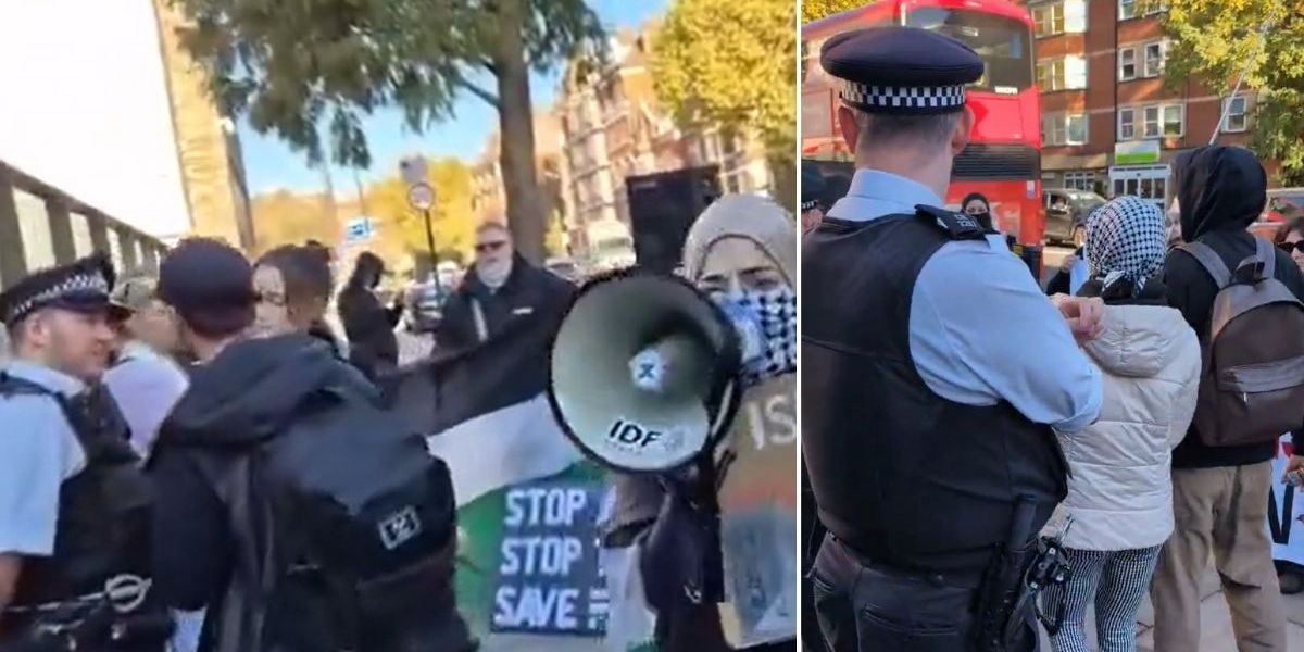NextImg:Pro-Palestine protesters 'aggressively intimidate' Jewish community centre attendees