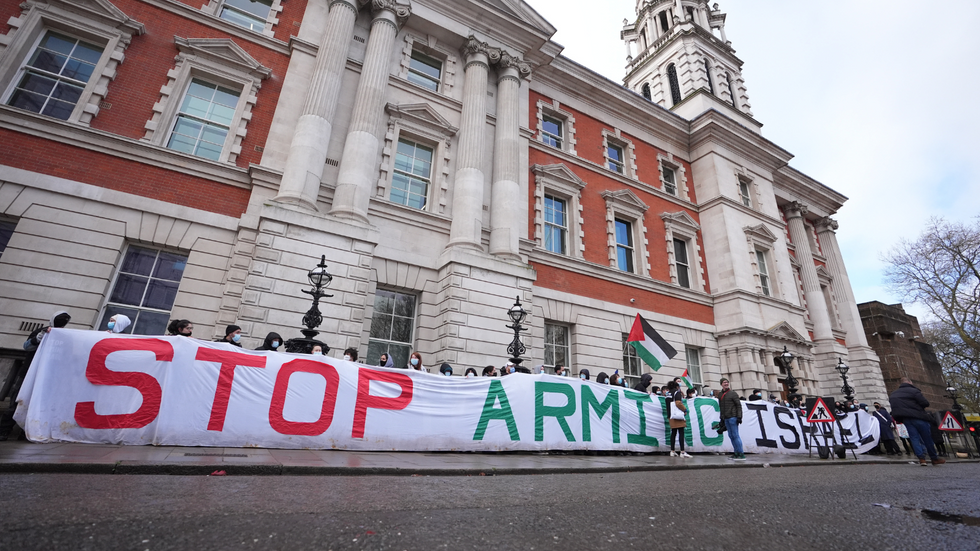 Pro-Palestine protestors