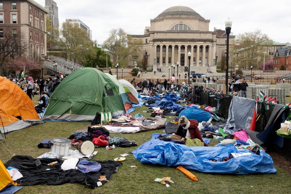 Pro-Palestine protests at Columbia University