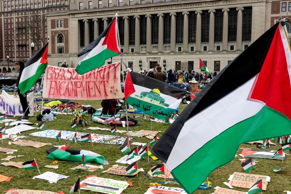 Pro-Palestine protests at Columbia University