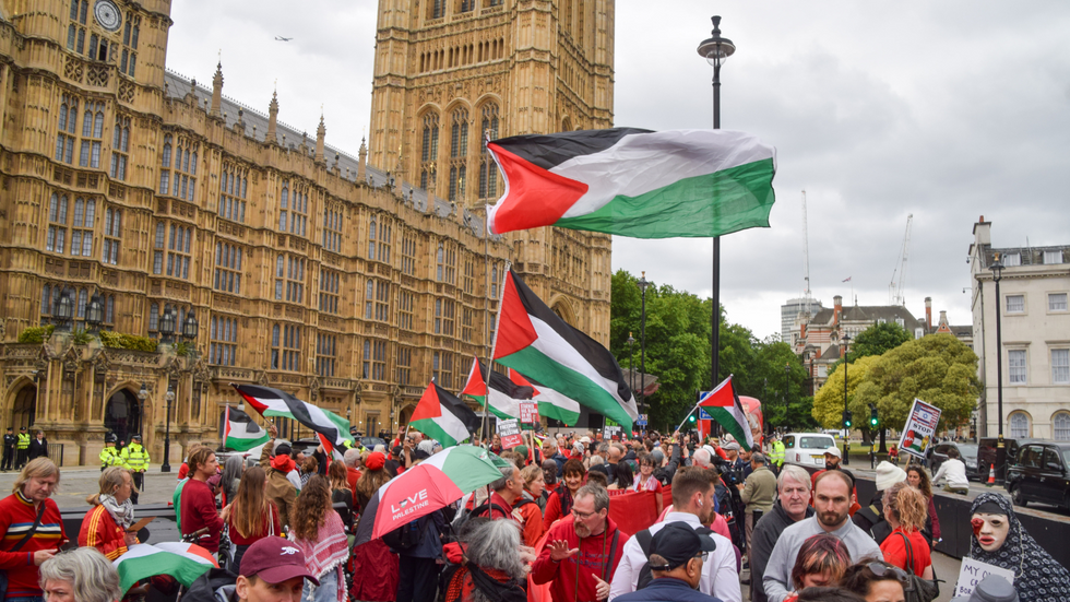 Pro-Palestine protests in the UK