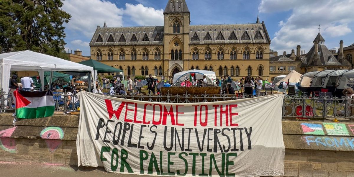 NextImg:Oxford University forced to cancel exams as pro-Palestine demonstrations deemed 'beyond the bounds of acceptable protest'