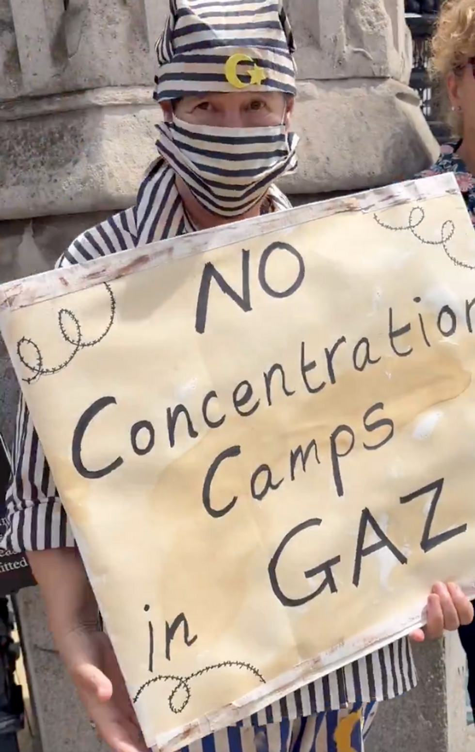 Pro-Palestine supporter