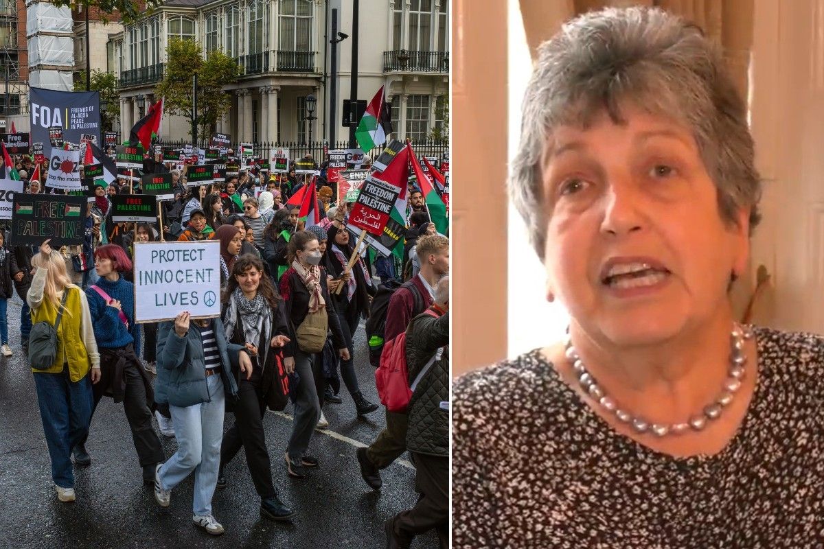 Pro-Palestinian protest and Ruth Jacobs