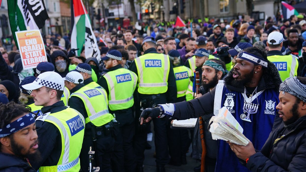 Pro-Palestinian rally