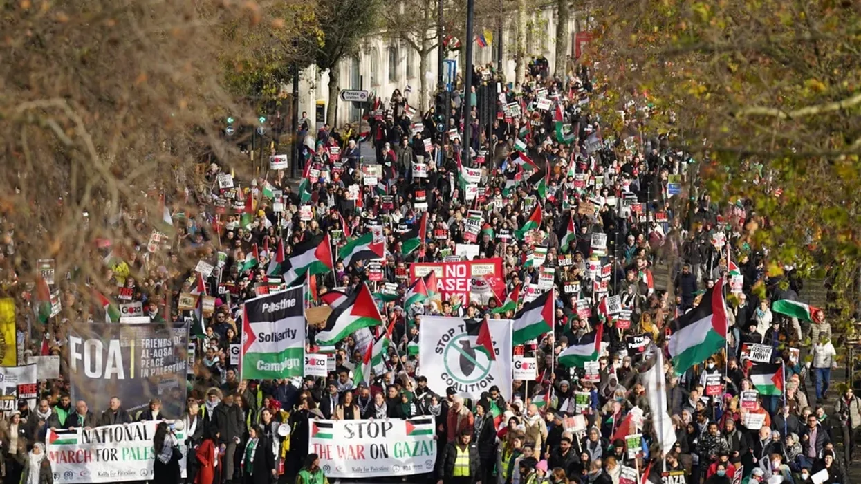 Pro-Palestinian rally