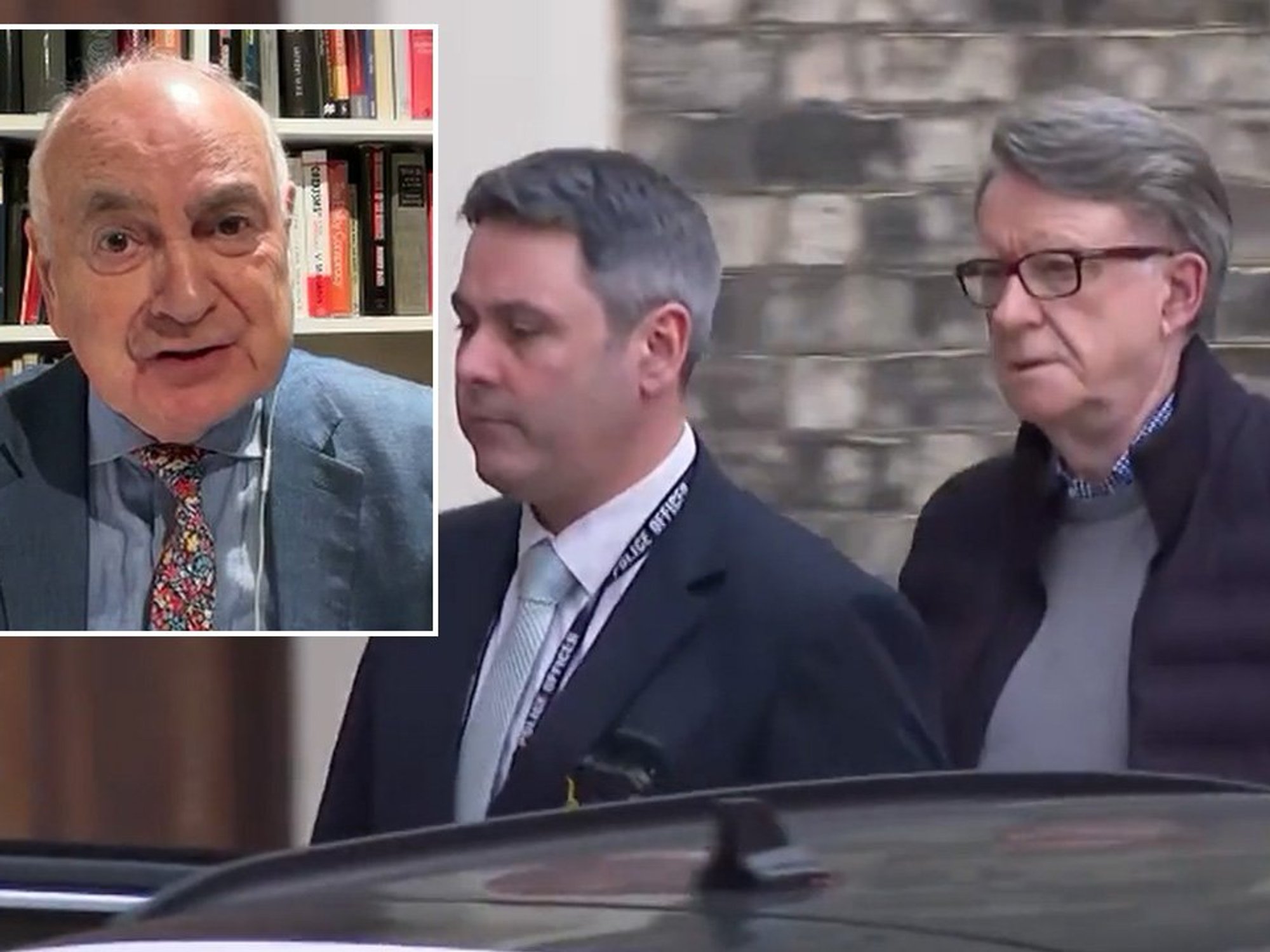 Professor Anthony Glees, Lord Peter Mandelson