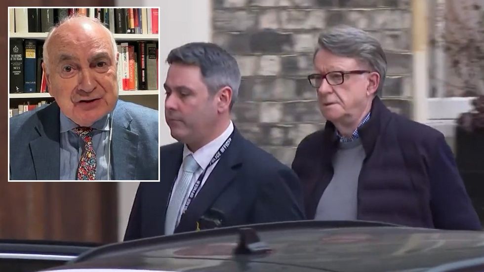 Professor Anthony Glees, Lord Peter Mandelson