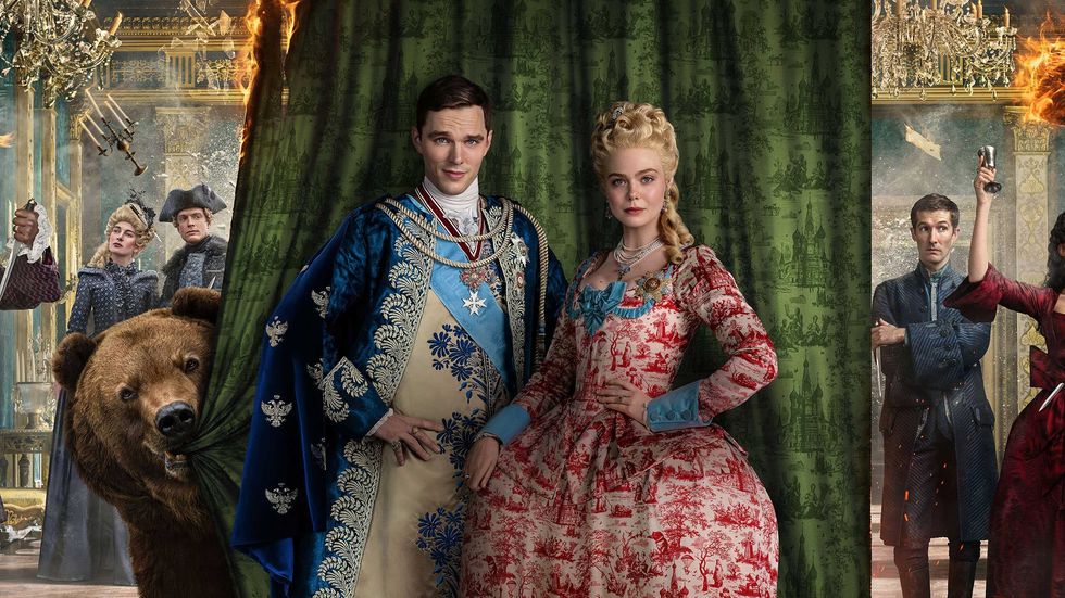 promotional image for lionsgate plus series the great