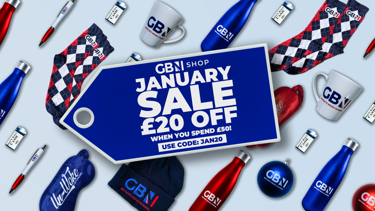 promotional picture of items in the GBN Shop with the discount code