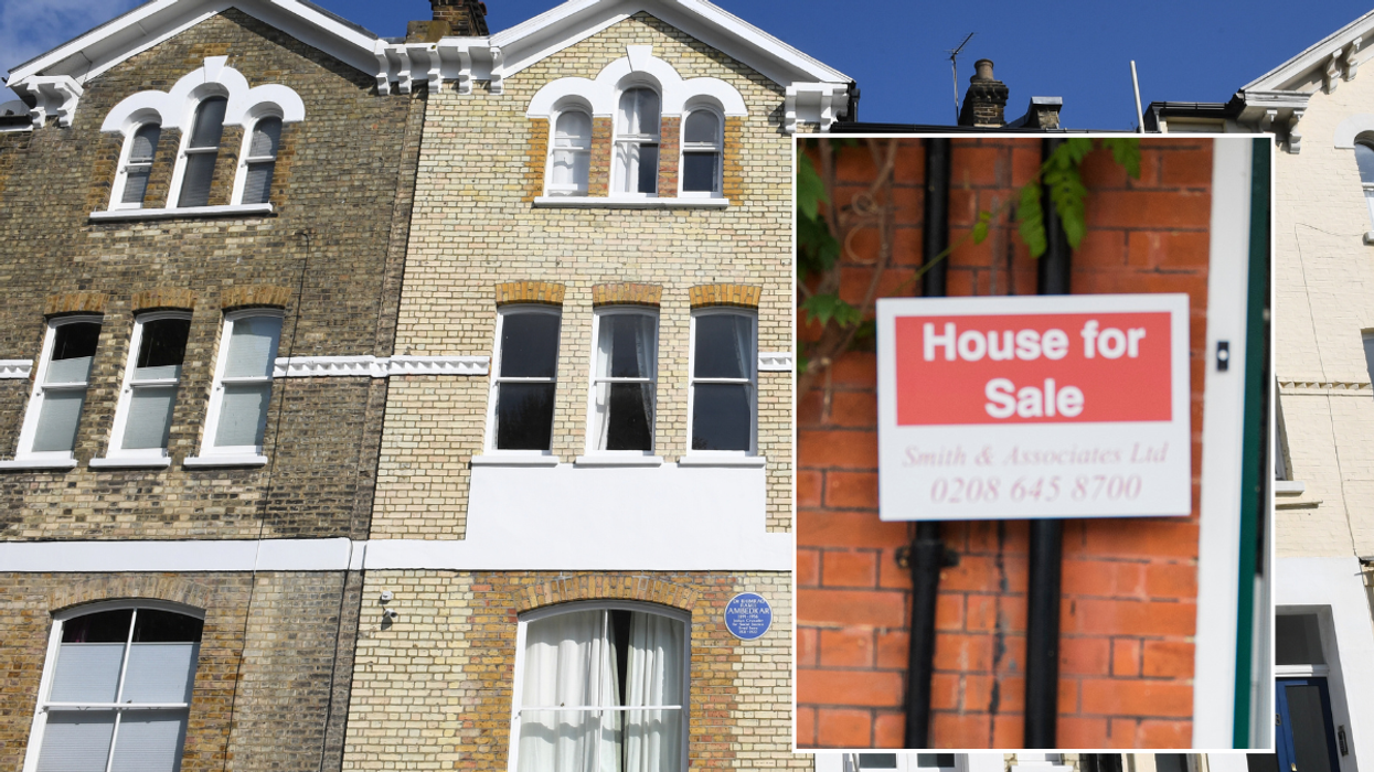 Property in UK / House for sale sign