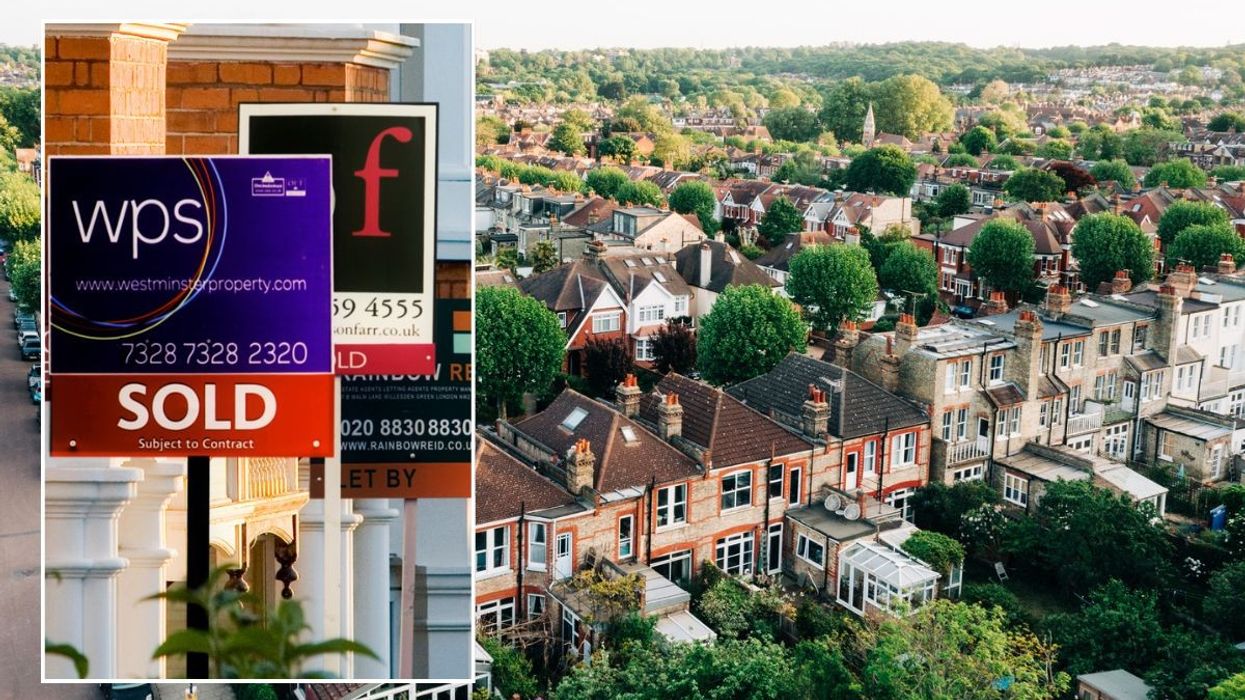 Property sale signs / UK homes