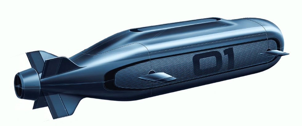 Proposed zero-emission submarine