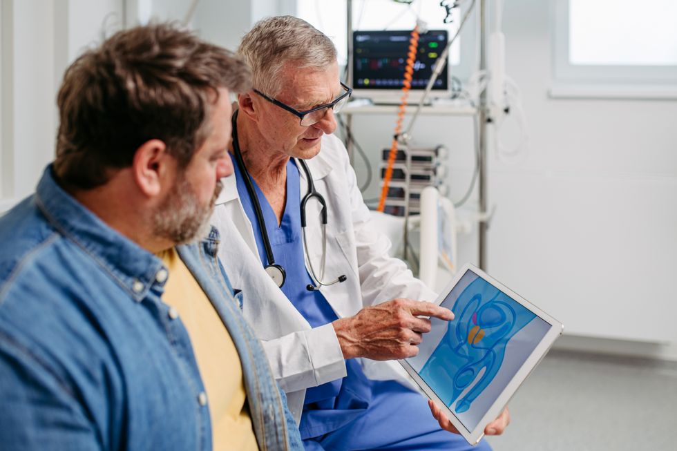 PROSTATE CANCER ILLUSTRATION