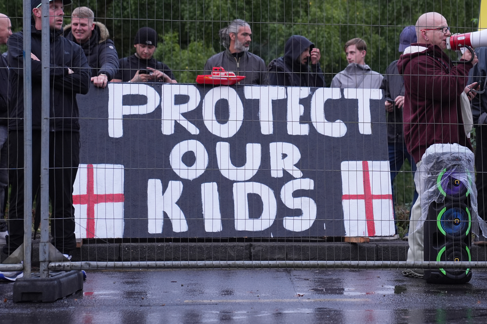 Protect our kids protest