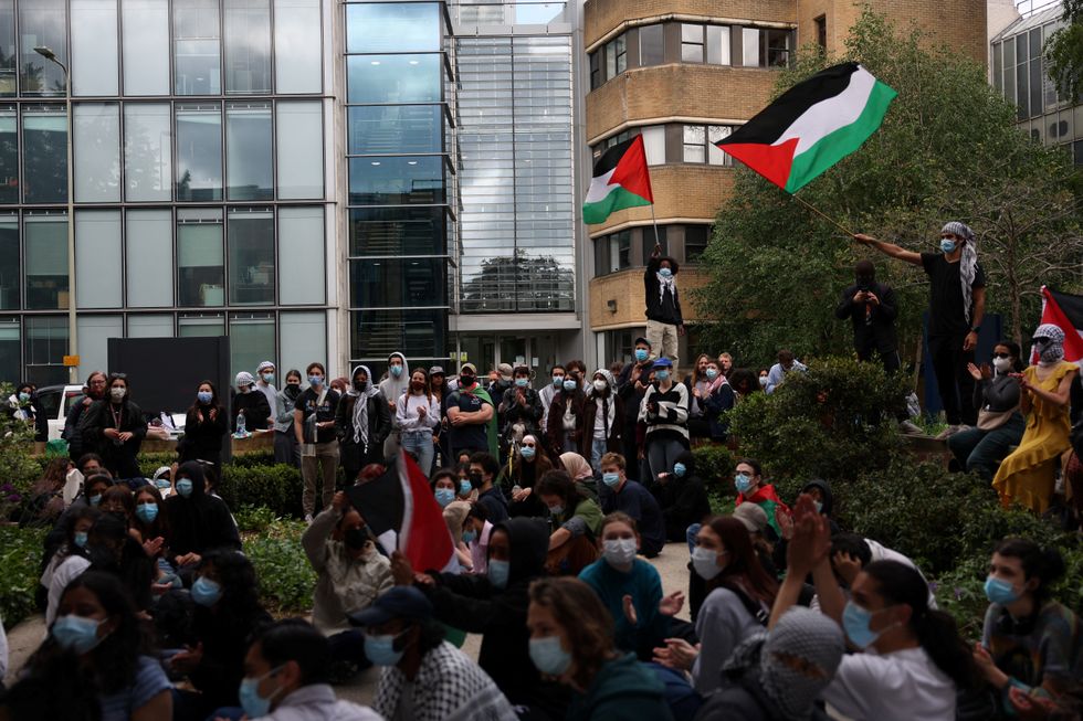 Protest at Oxford University