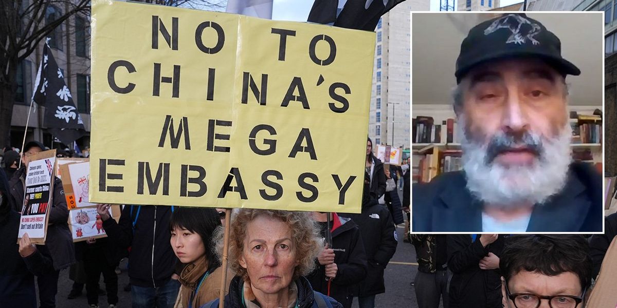 Rallying residents fear ‘eviction’ by Chinese state after Labour’s approval of new ‘mega-embassy’ Rallying residents fear ‘eviction’ by Chinese state after Labour’s approval of new ‘mega-embassy’