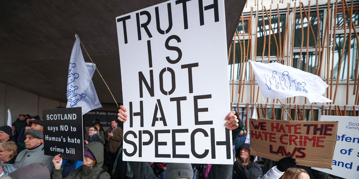 NextImg:'Life in Scotland is sinister under the new hate law. Even children can report their parents'