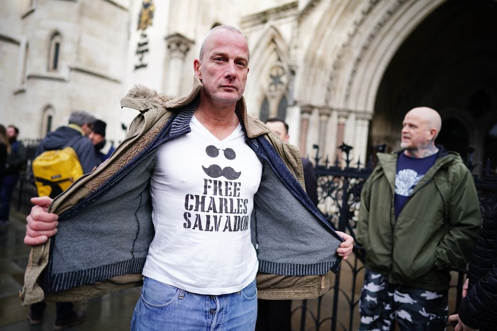 Protesters call for Charles Bronson's release