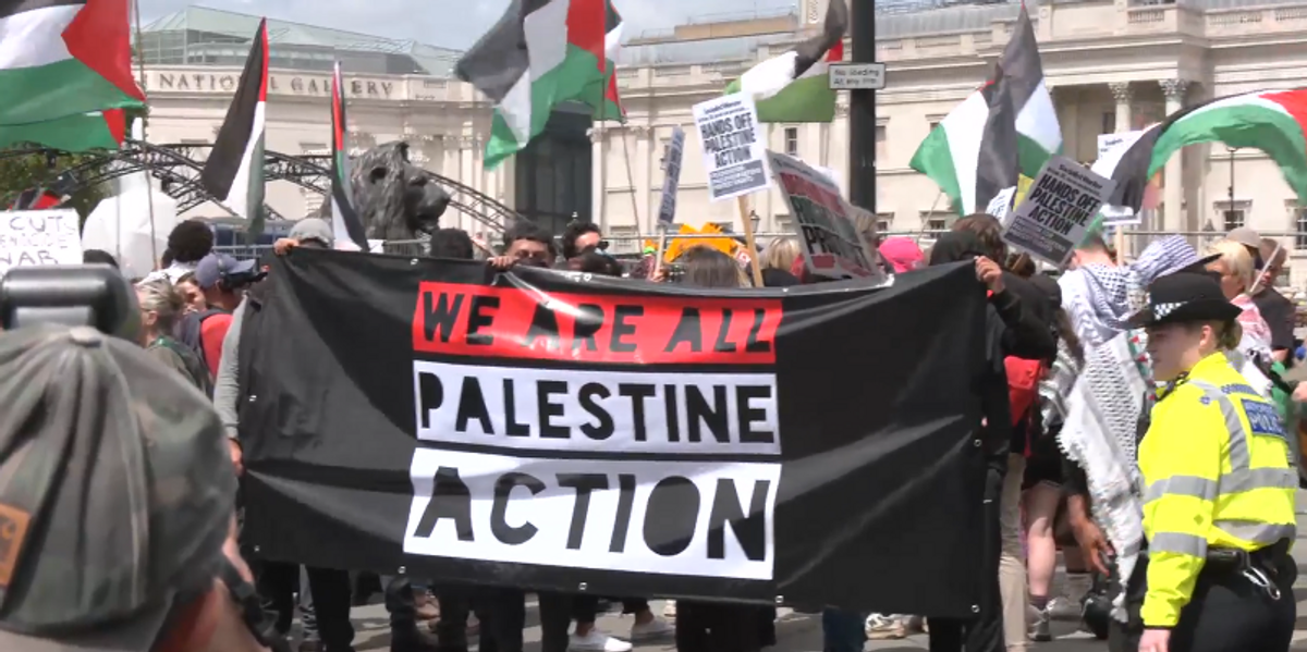 NextImg:Palestine Action takes court action to block Yvette Cooper proscribing it as a terror group