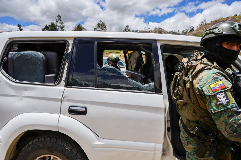 Protesters have been targeting President Noboa and his government after he cut diesel subsidies