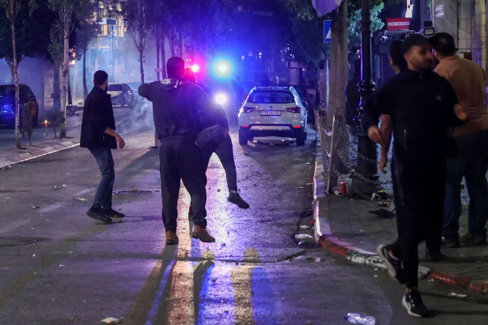 Protesters on the streets following hospital strike