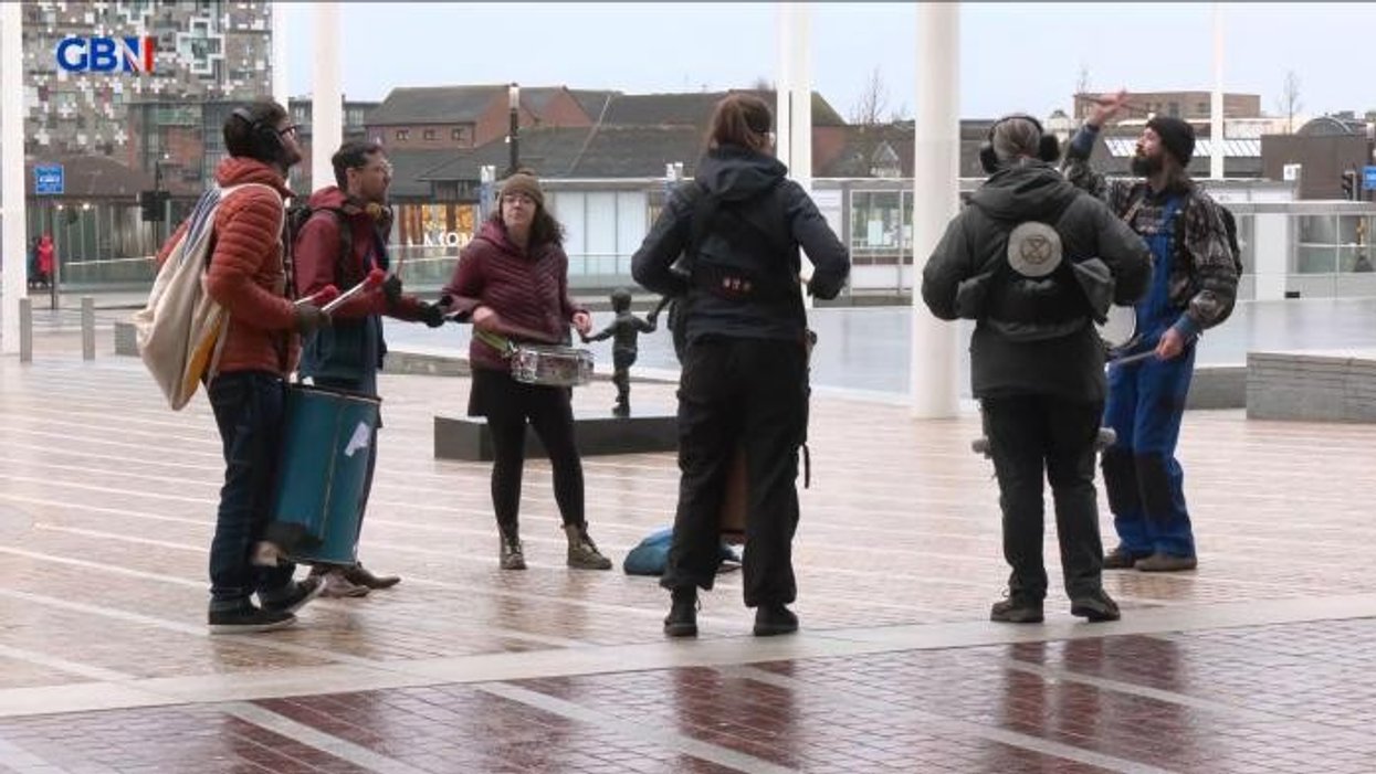 'They're not coming out because they're too scared': Birmingham City Council Leader 'hides' inside council building during protests