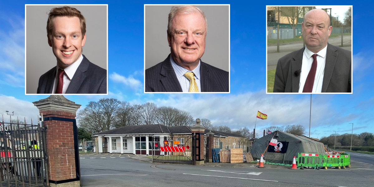 NextImg:Home Office to “press ahead” moving migrants into RAF Scampton this summer