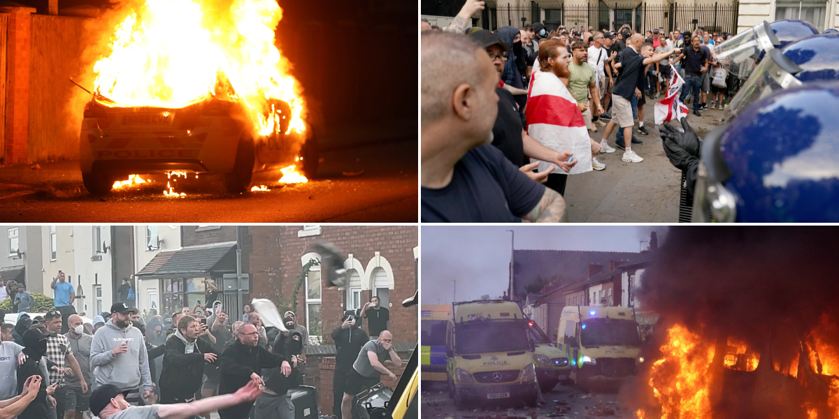 NextImg:Russian-linked fake news website fuelled lies about Southport stabbings suspect sparking violent protests across Britain