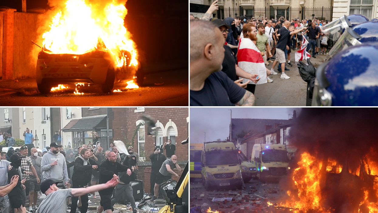 Protests broke out across the UK following the attack in Southport