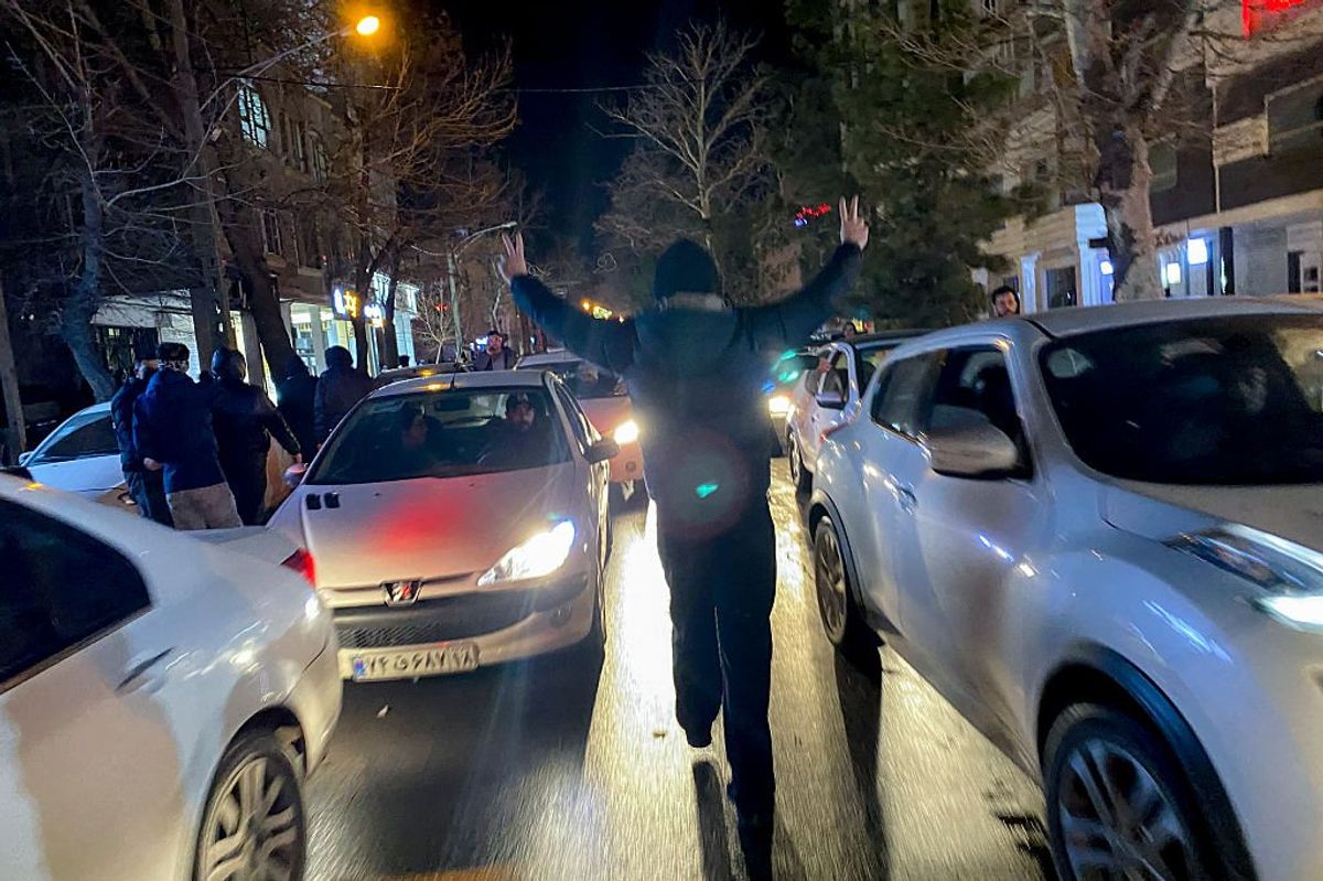 Protests broke out in Iran