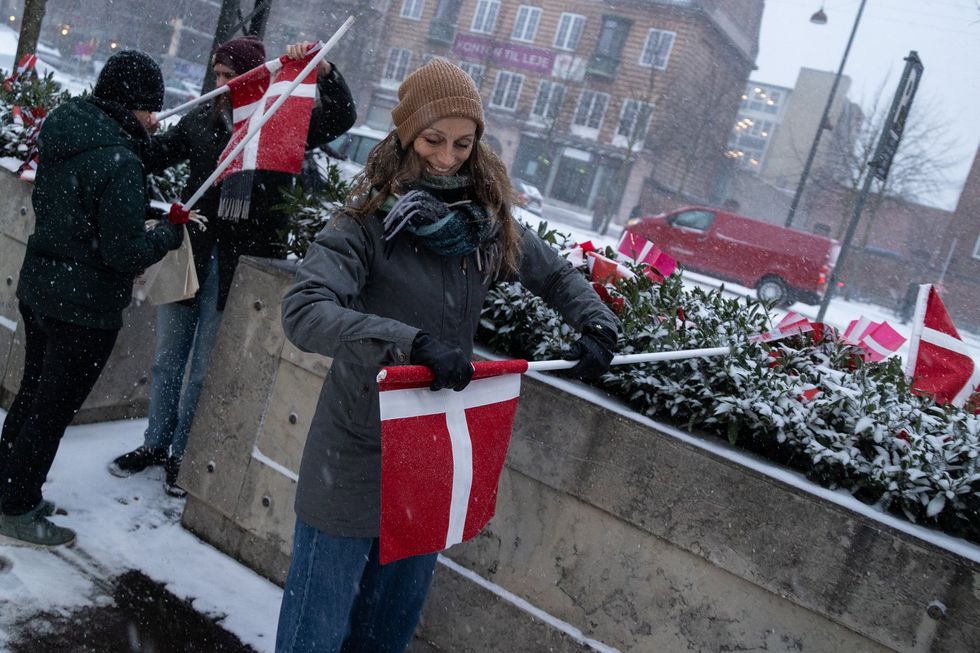 Protestos do povo da Groenlândia