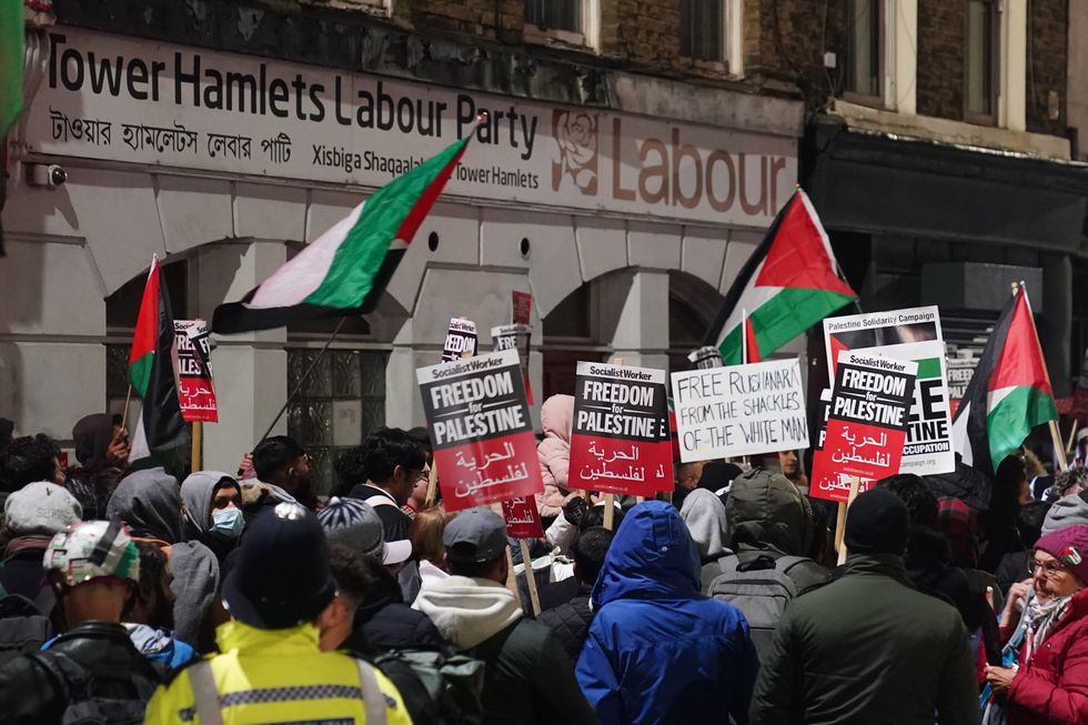 Protests have been held in Tower Hamlets\u200b