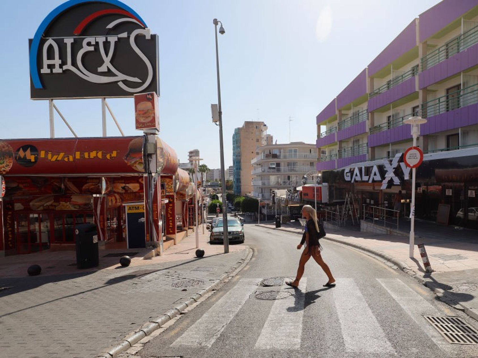 Protests have broken out on the island beloved by holidaymakers