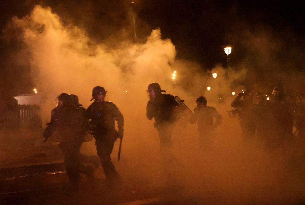 Protests have continued in Paris