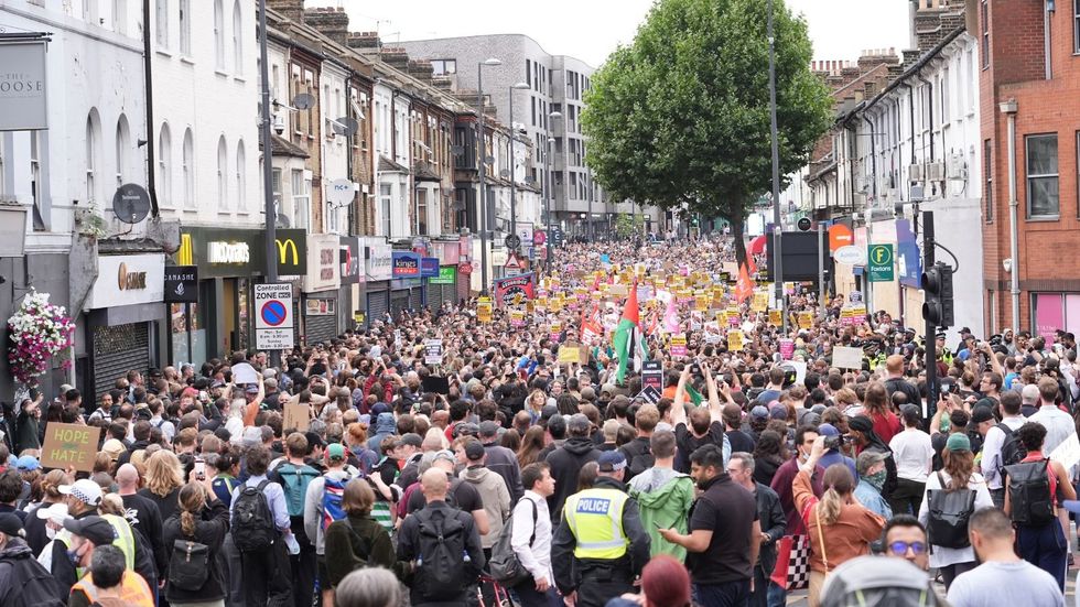 Protests in Walthamstow