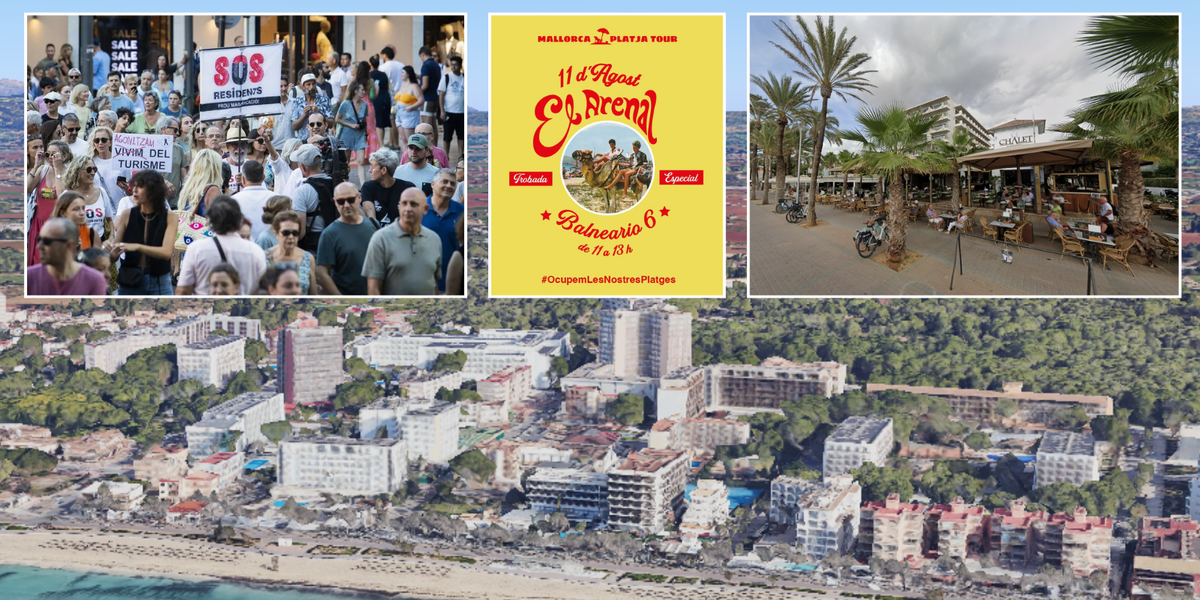 NextImg:More anti-tourist protests planned on Spanish beach as locals push back against 'drunk Germans'