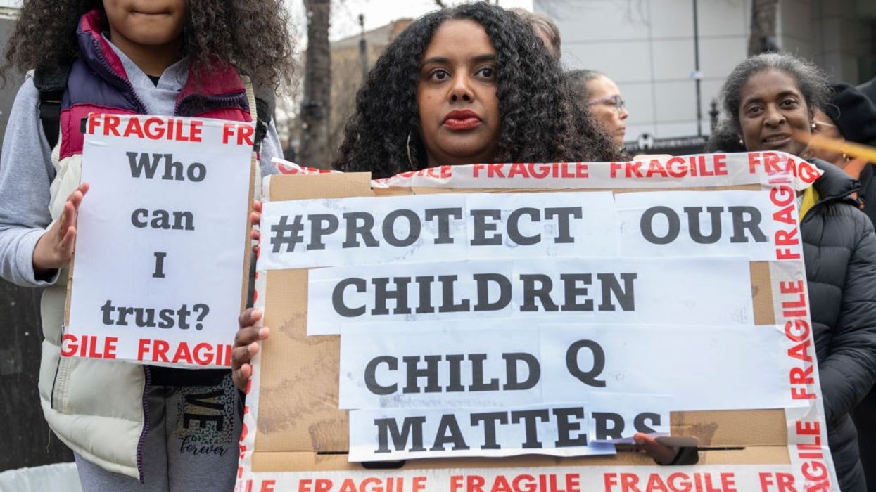 Protests were held for Child Q