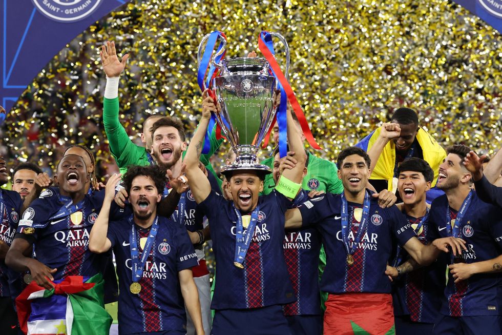 PSG beat Arsenal to win the Champions League on Saturday night