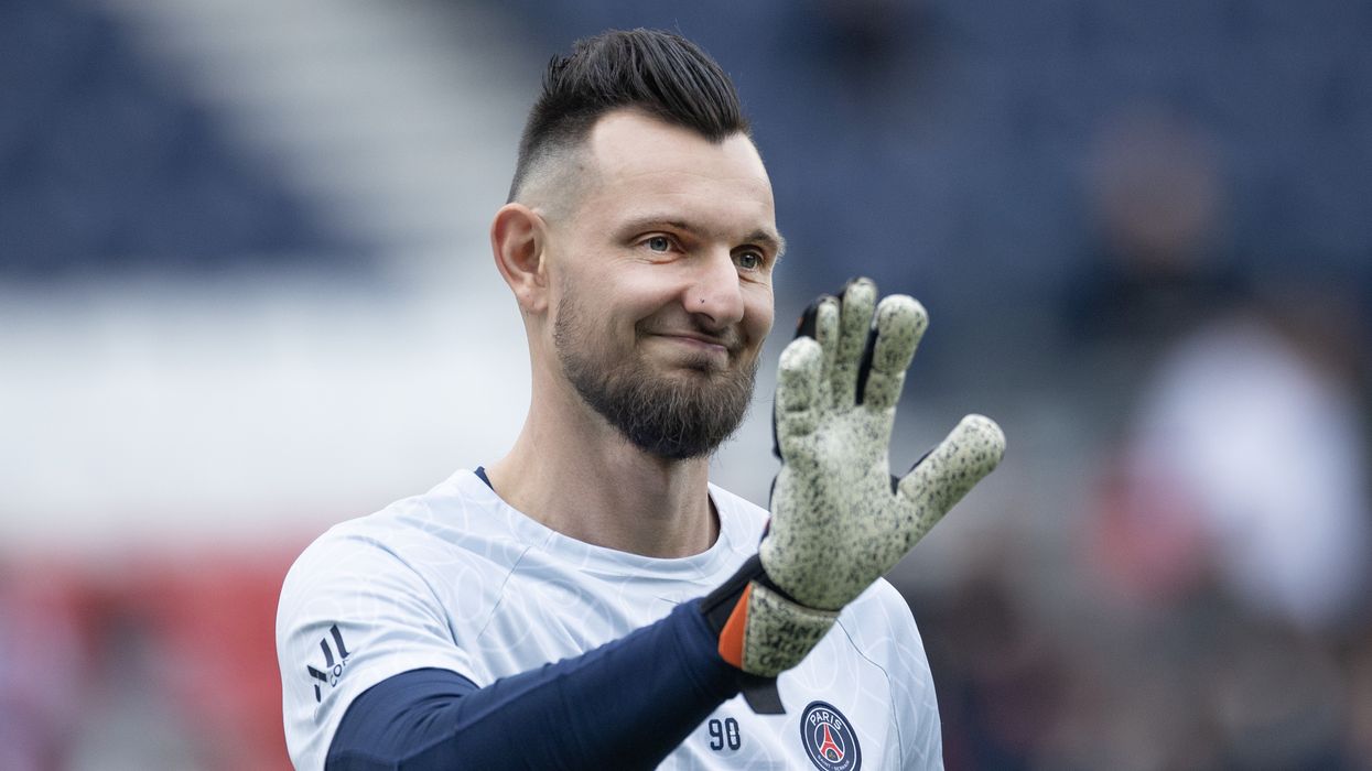 PSG goalkeeper Alexandre Letellier