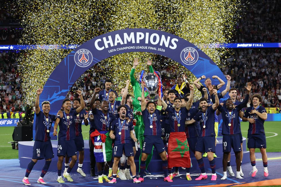 PSG have been crowned Champions League winners for the second year in a row after beating Arsenal on penalties following a 1-1 draw in Budapest on Saturday night