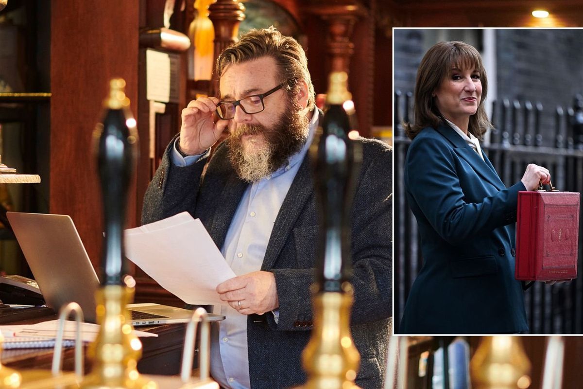 Pub landlord and Rachel Reeves