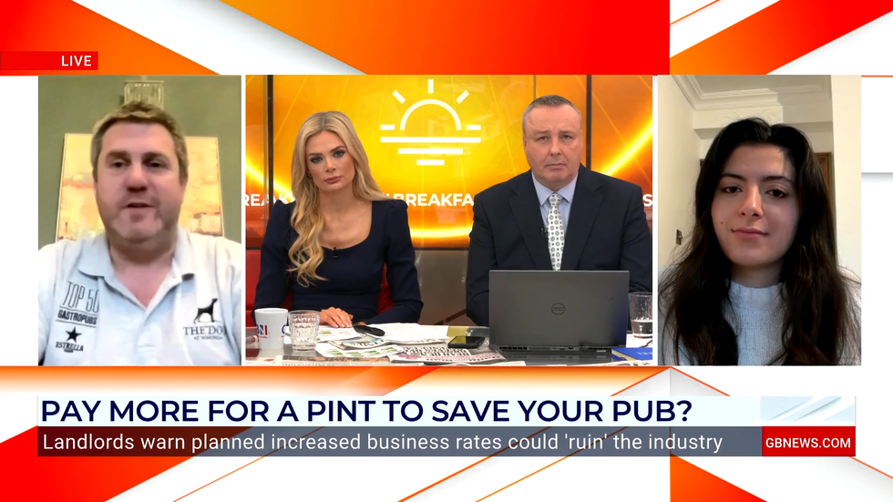 Pub owner Mark Bridgen