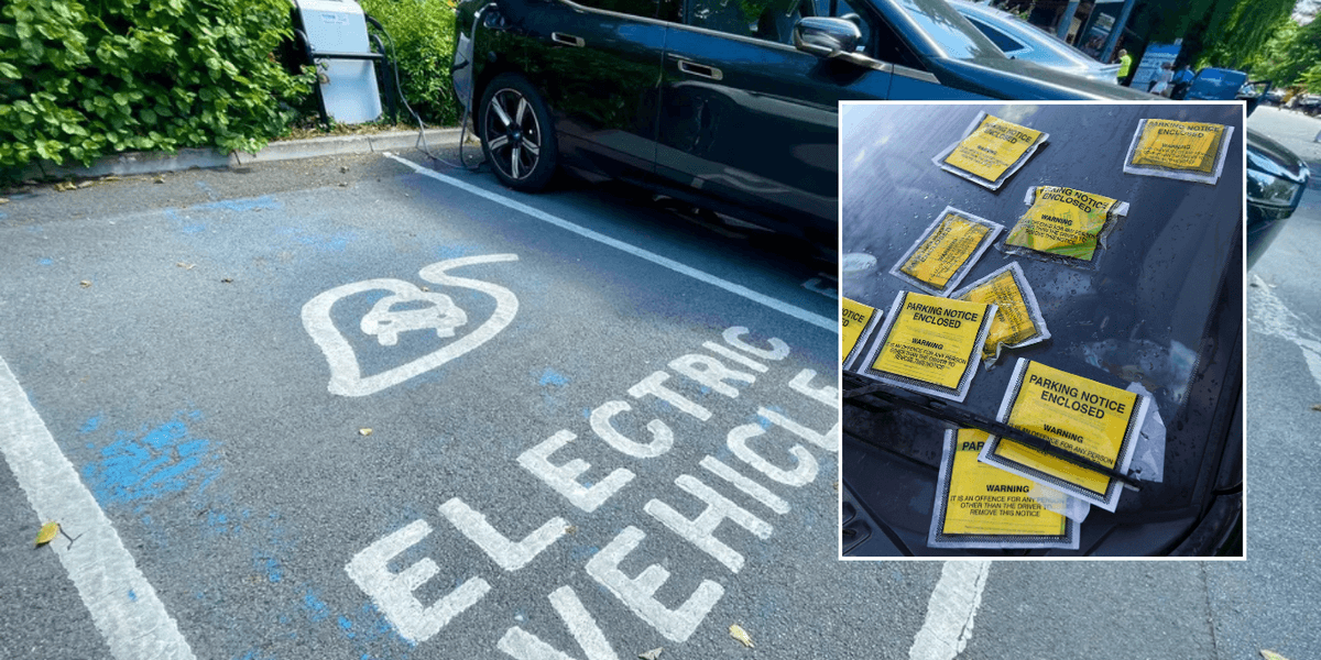 Petrol and diesel drivers penalised for using electric car spaces ‘without permission’ in punishing move Petrol and diesel drivers penalised for using electric car spaces ‘without permission’ in punishing move