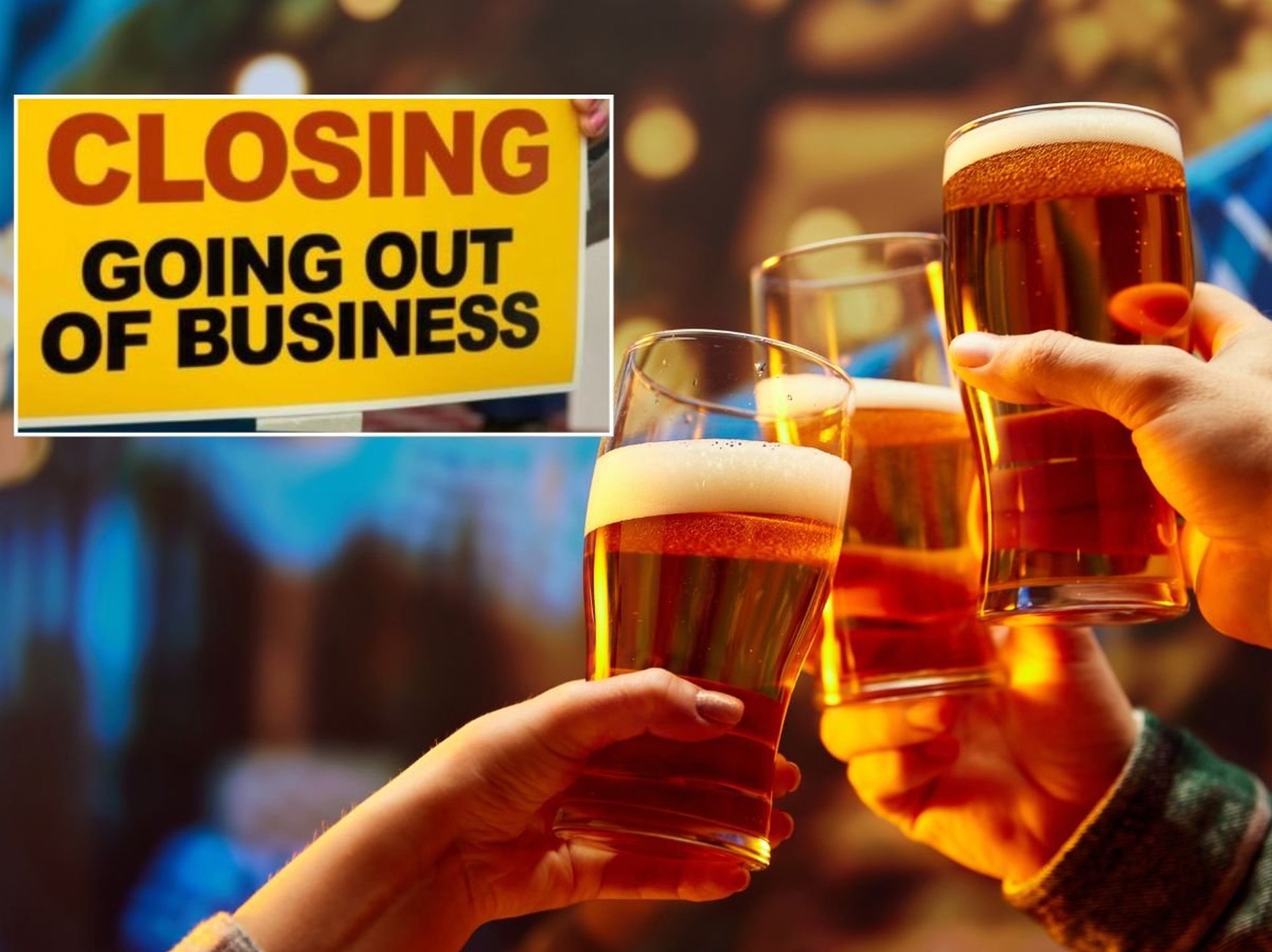 Pubs closing