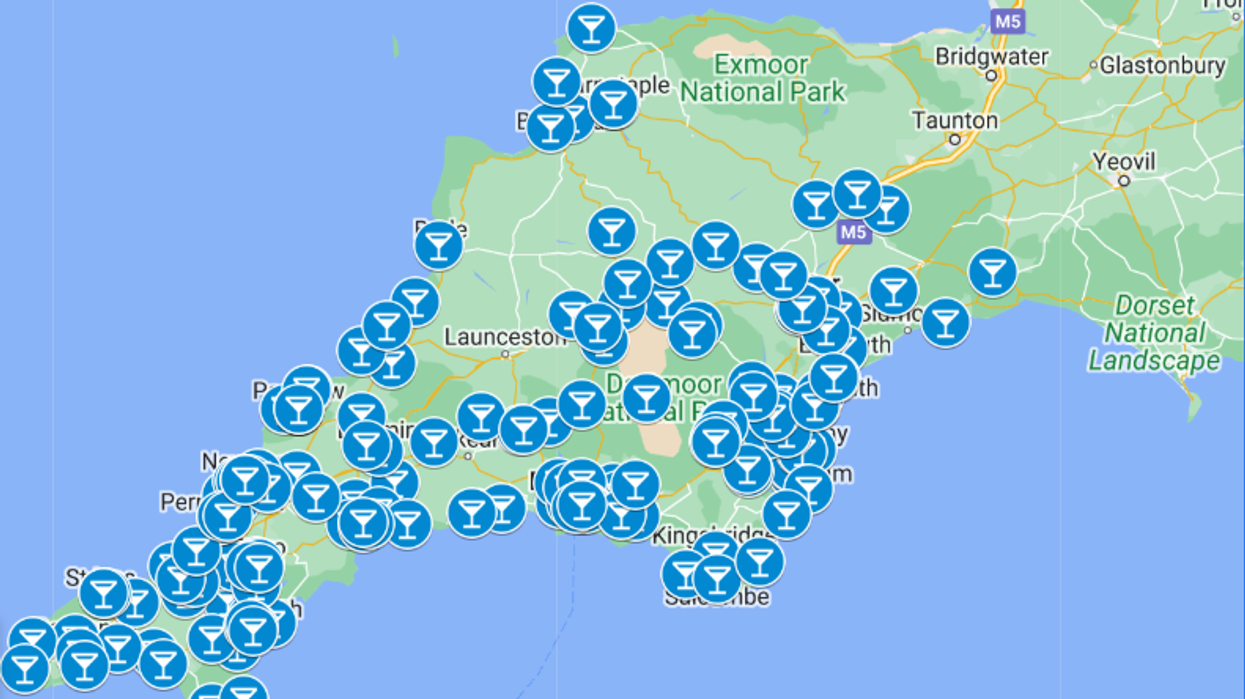 Pubs included in the free drinks campaign