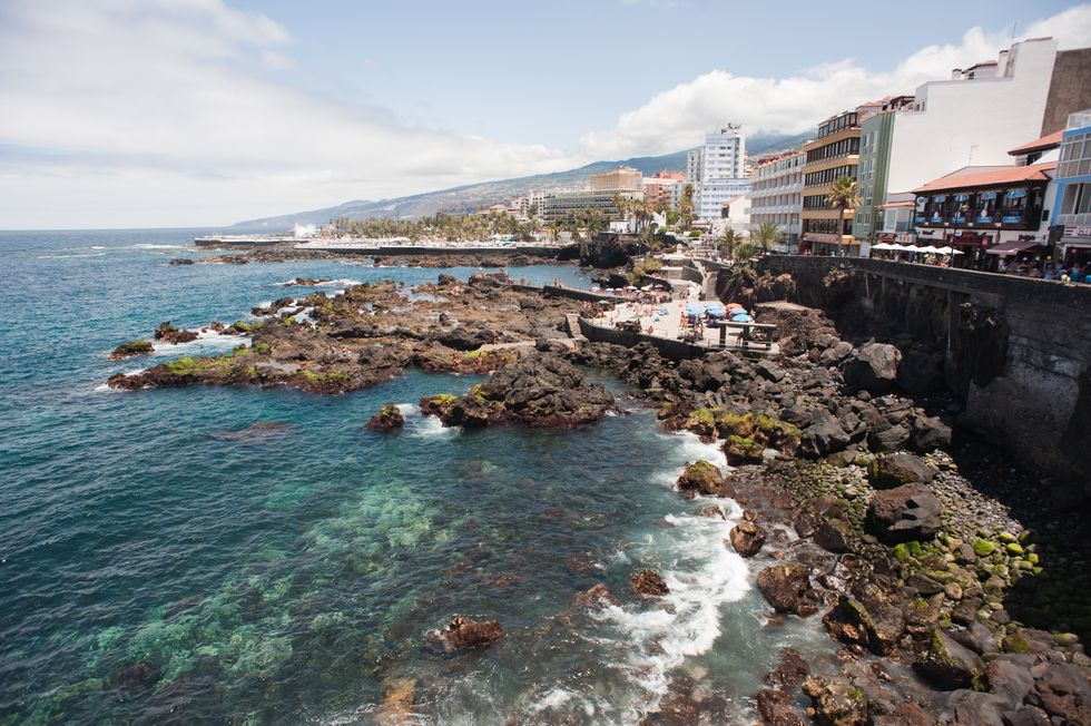 Puerto de la Cruz coast, Tenerife